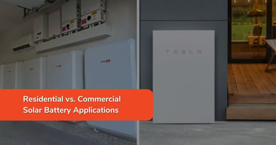 Residential vs. Commercial Solar Battery Applications 