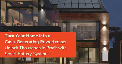 Turn Your Home into a Cash-Generating Powerhouse with Smart Battery Systems