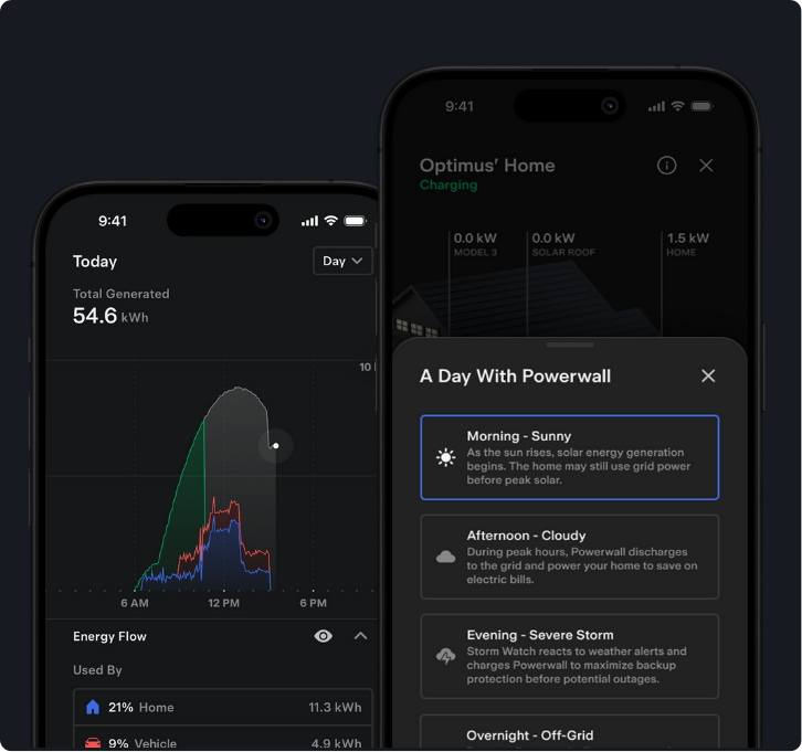 tesla app pw3