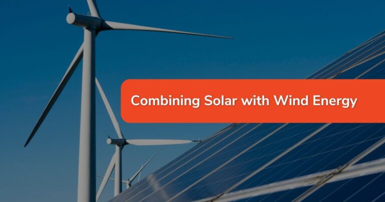 Combining Solar with Wind Energy