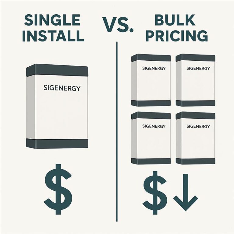 Sigenergy Battery Price Guide: Why Bulk Installations Save You More