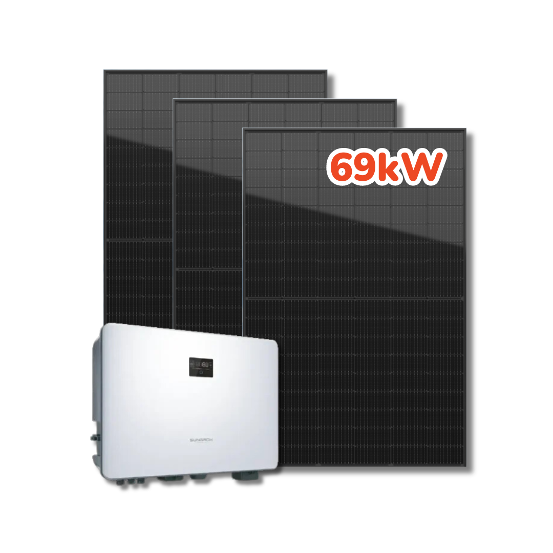 69kW medium business solar package