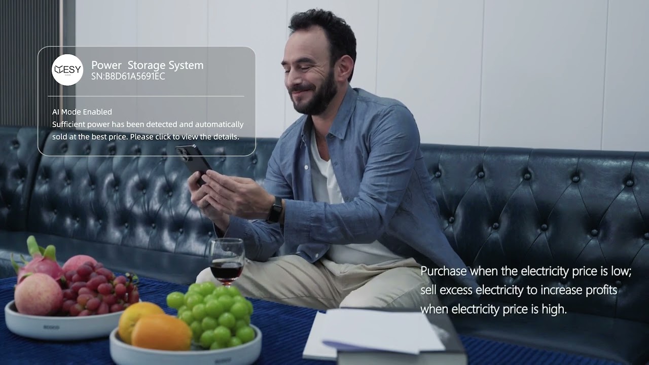 AI-enhanced energy management with the ESY SunHome system