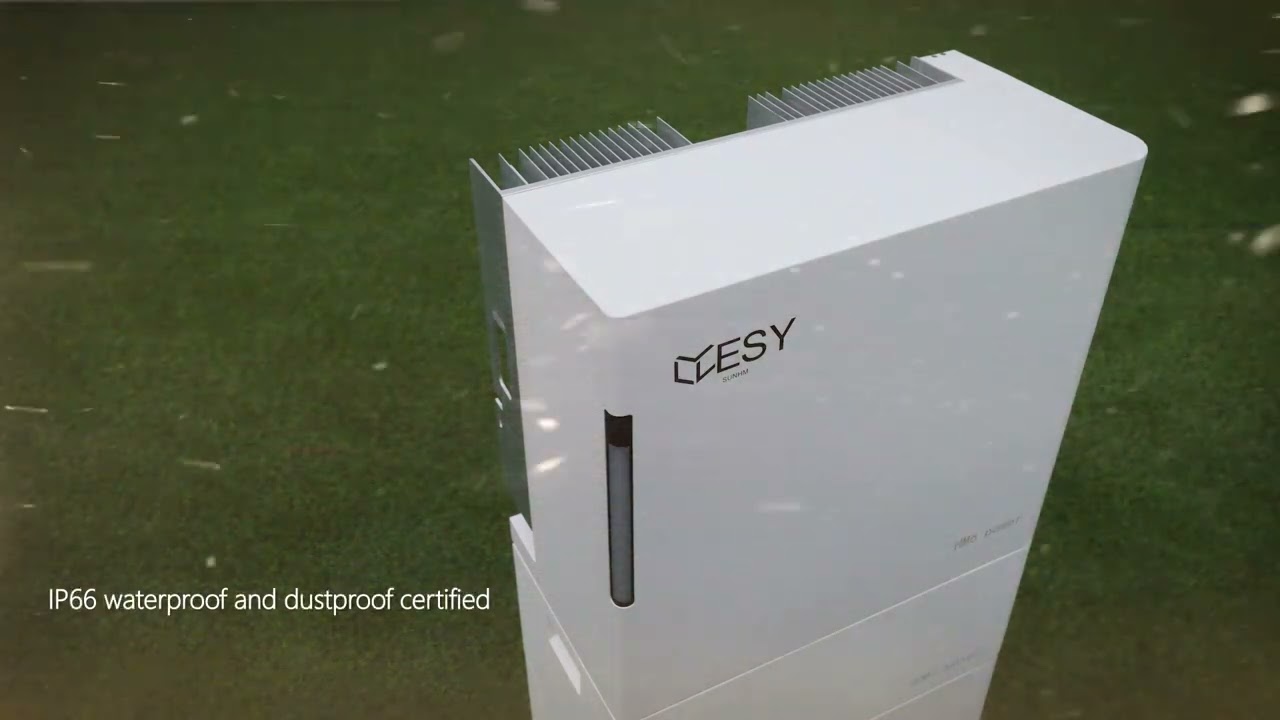 IP66-rated ESY SunHome enclosure — waterproof and dustproof