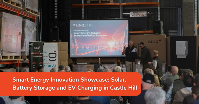 Smart Energy Innovation Showcase Castle Hill | Solar, Batteries & EV Charging
