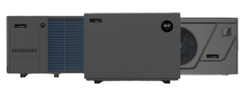 Madimack pool heat pump range